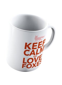 Generic Fox Love Fox Coffee Mug White  - Image 5