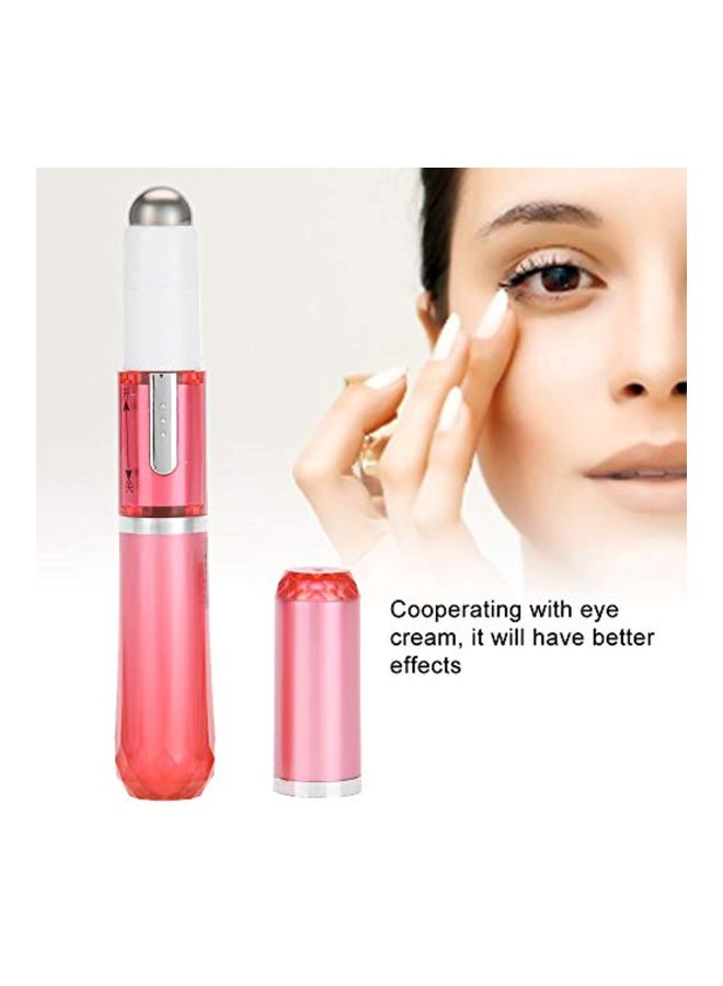 riteu Eye Massager for Dark Circles Pink/White - Image 2