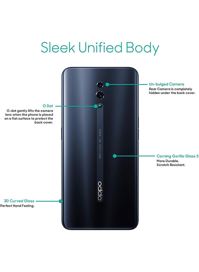OPPO Reno Dual SIM Jet Black 128GB 8GB RAM 4G LTE  - Image 5