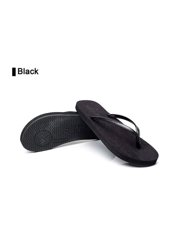 Slip-on Casual Flip Flops Black  - Image 4