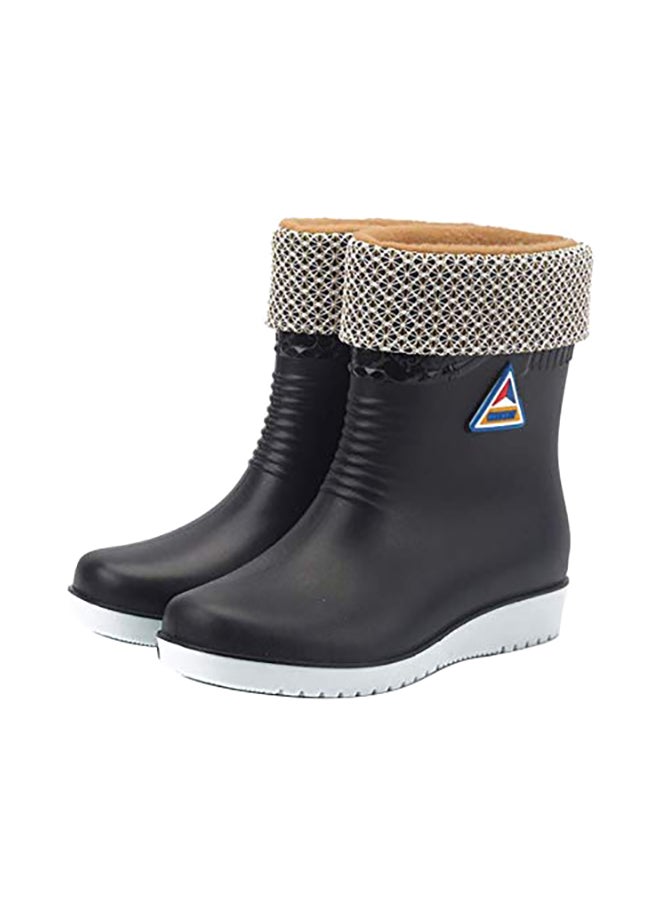 Generic - Mid Rise Rain Boots Black - Image 1