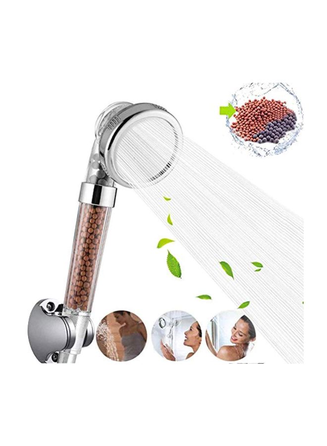 في جي كي رأس دش استحمام قابل للفصل فضي / برتقالي - Image 2