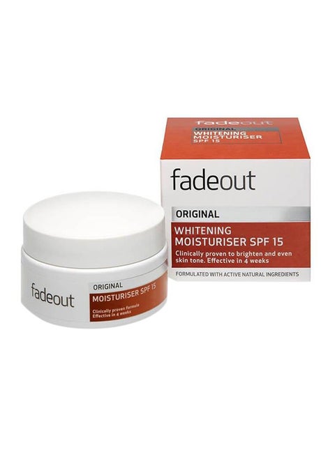 Whitening Moisturiser With SPF 15 Multicolour 50ml