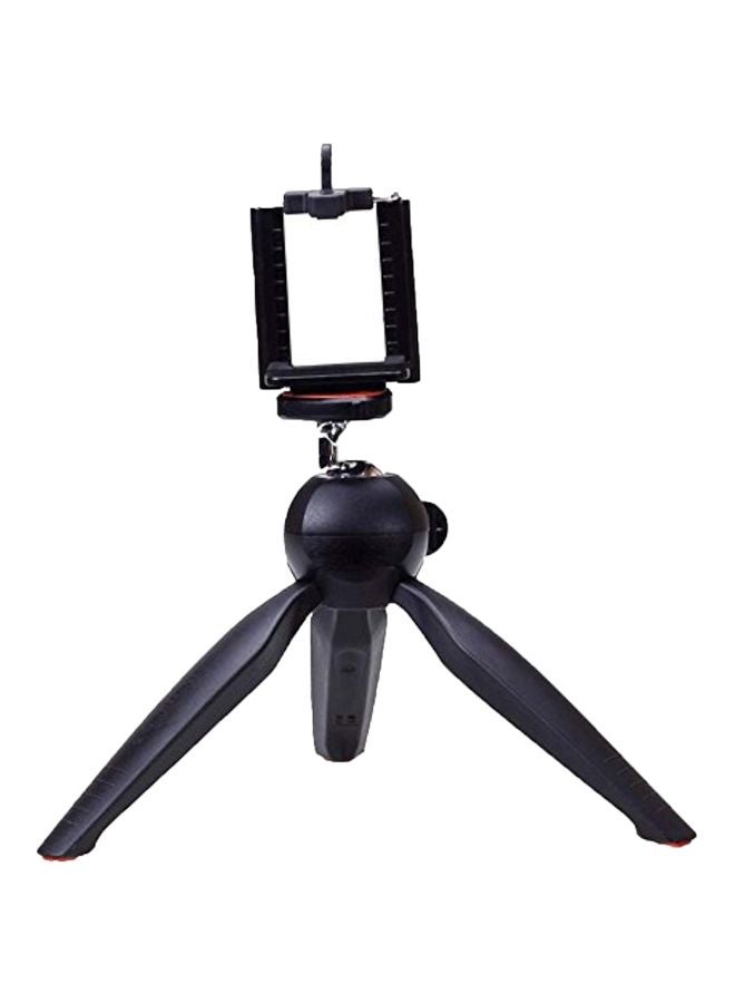 Yunteng Portable Tripod With Clip Stand Black  - Image 1