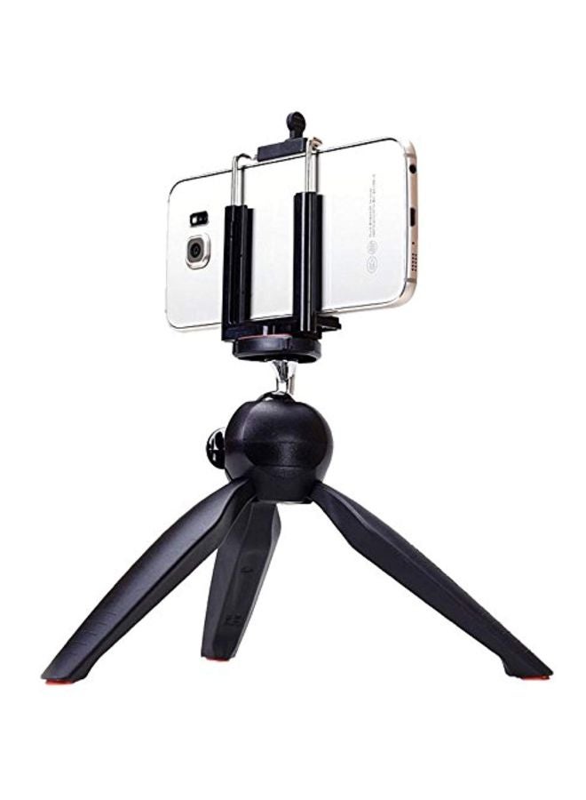 Yunteng Portable Tripod With Clip Stand Black  - Image 5