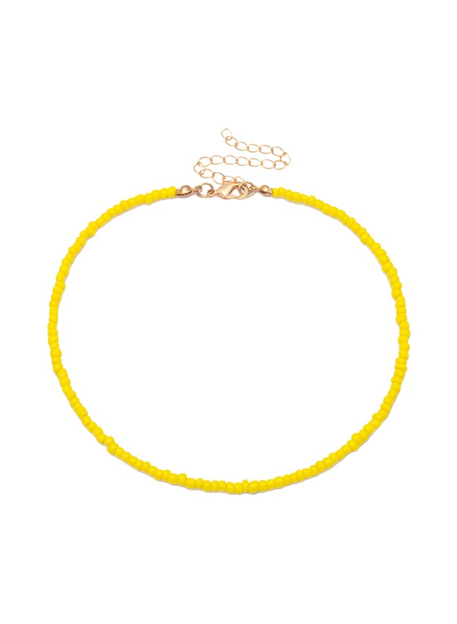Beads Decor Casual Necklace