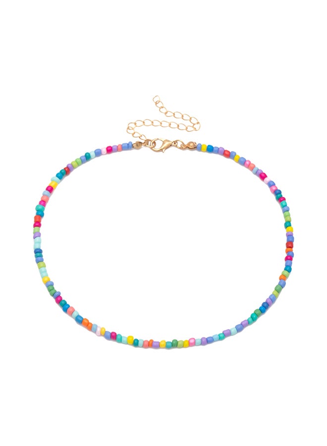 Beads Decor Casual Necklace