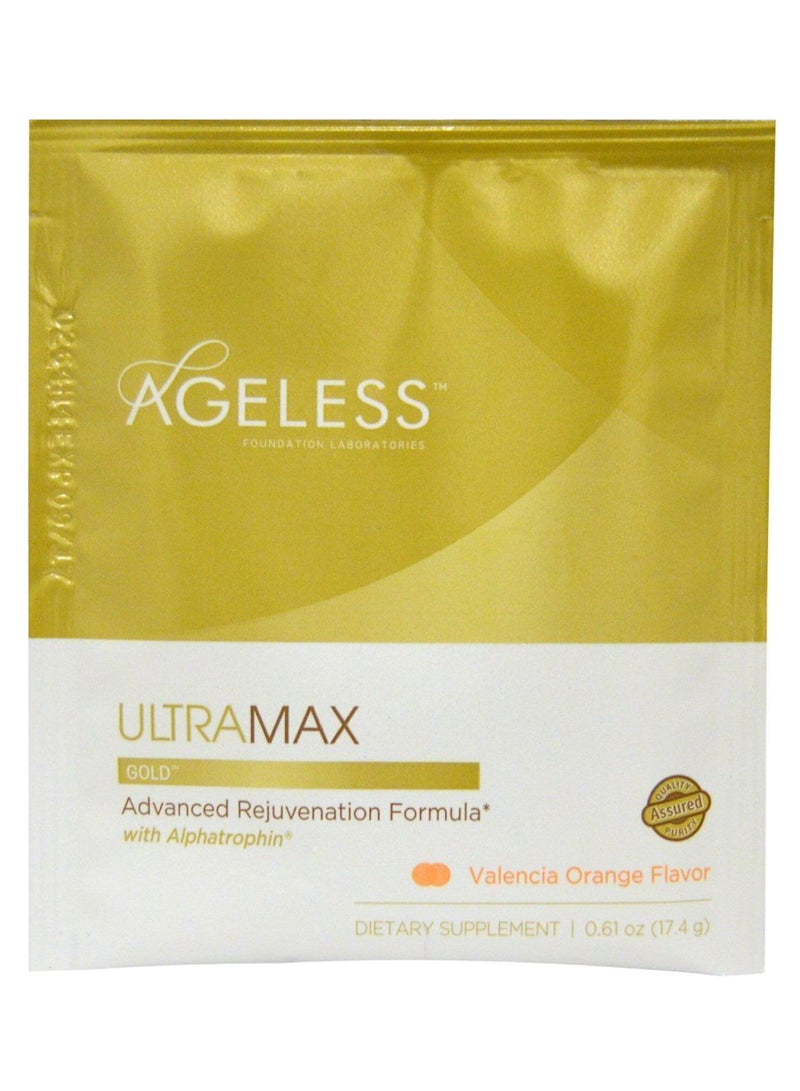 Naturade Pack Of 22 Ageless Orange Flavour Powder Foundation Gold - Image 1