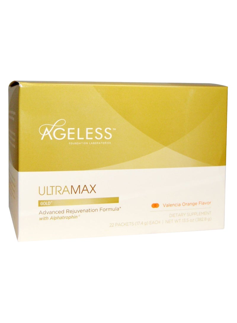 Naturade Pack Of 22 Ageless Orange Flavour Powder Foundation Gold - Image 2