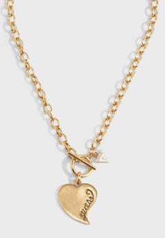 GUESS Heart Shaped Pendant Necklace  - Image 1