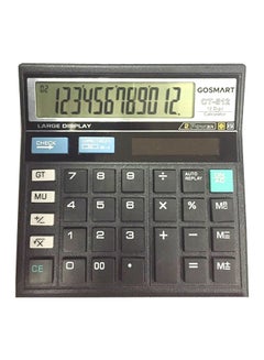 CT-512 Twelve Digit Calculator Black