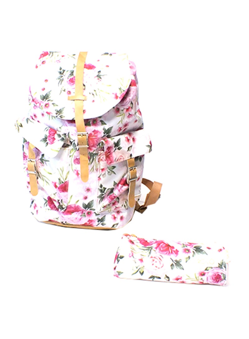 Lightweight School Bag With Pencil case Multicolour