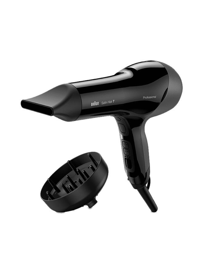 BRAUN Professional Hair Dryer Black  - Image 1