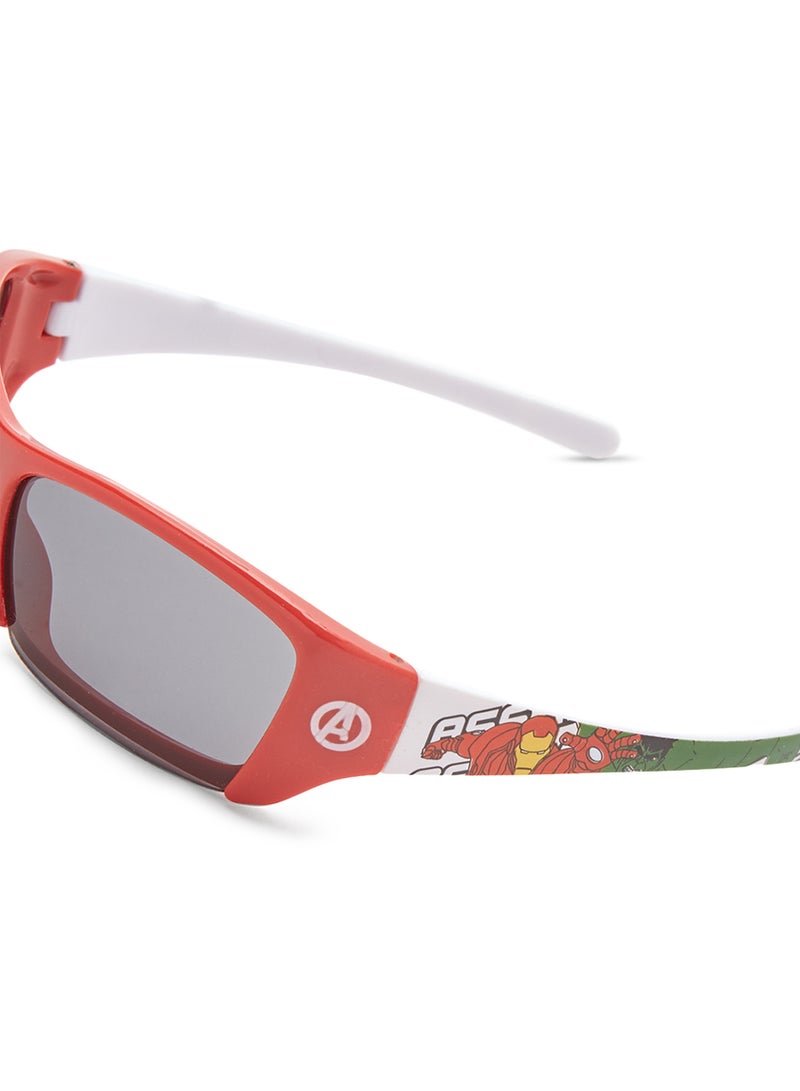 أفينجيرز نظارة شمسية بإطار مستطيل للأولاد - Image 4