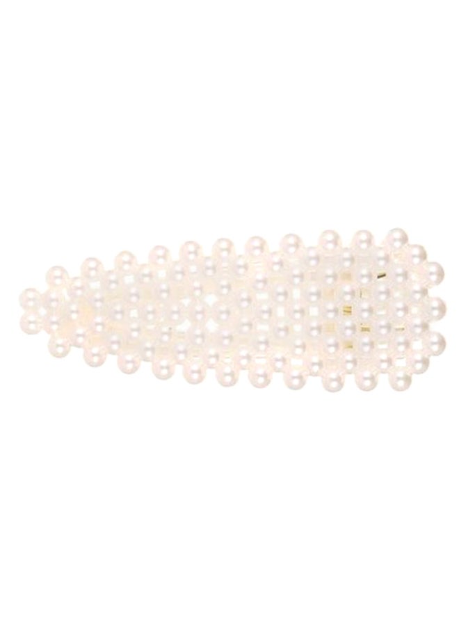 Generic - Imitation Pearl Decor Faddish Hair Clip - Image 1