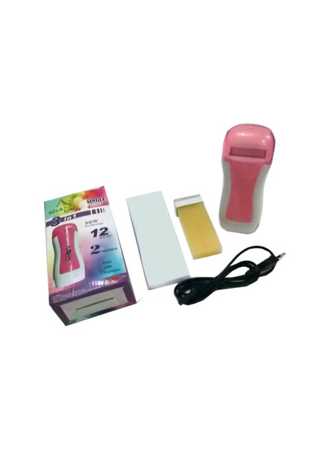 آلة شمع كهربائية 3 في 1 أبيض/ وردي