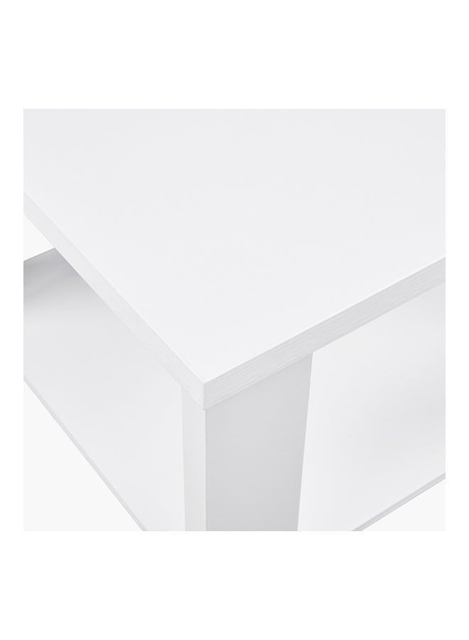Home Box - 2-Tier Salva End Table White - Image 1