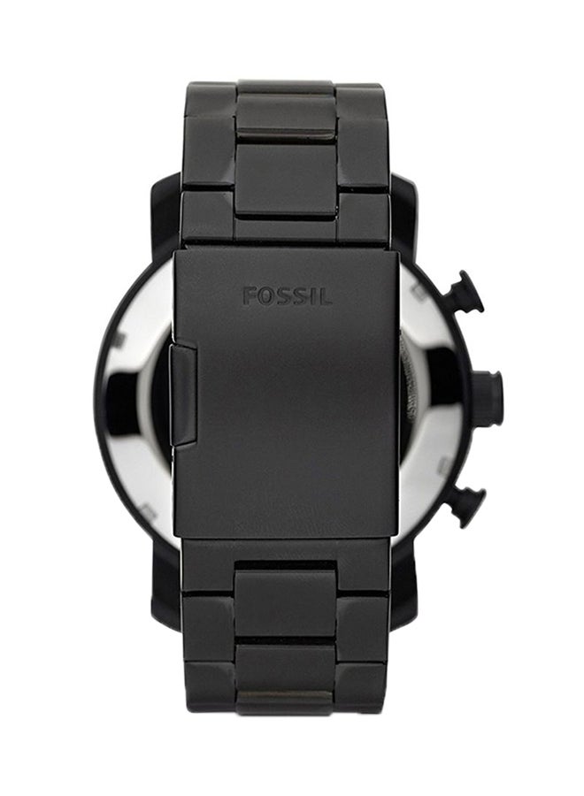 FOSSIL Men's Nate Water Resistant Stainless Steel Analog Watch JR1356  - Image 2