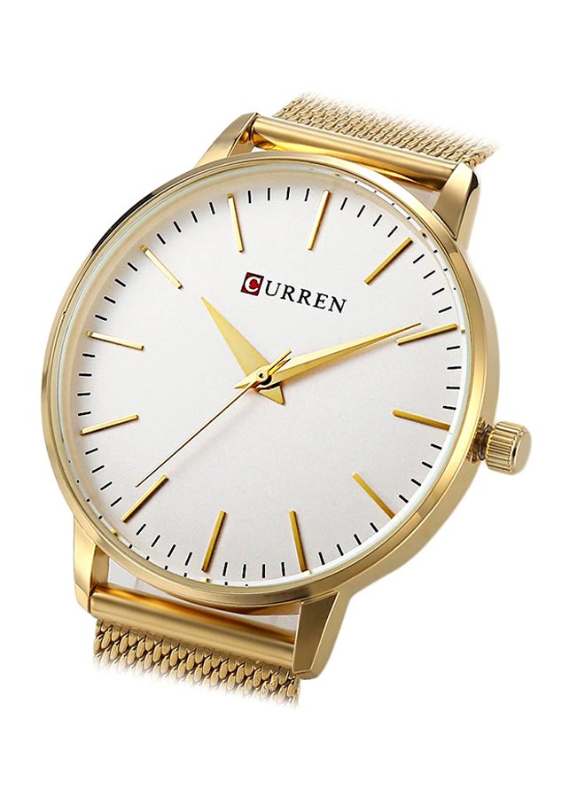 كارين ساعة يد بعقارب من الستانلس ستيل مقاومة للماء طراز WT-CU-9021-GO للنساء - Image 2