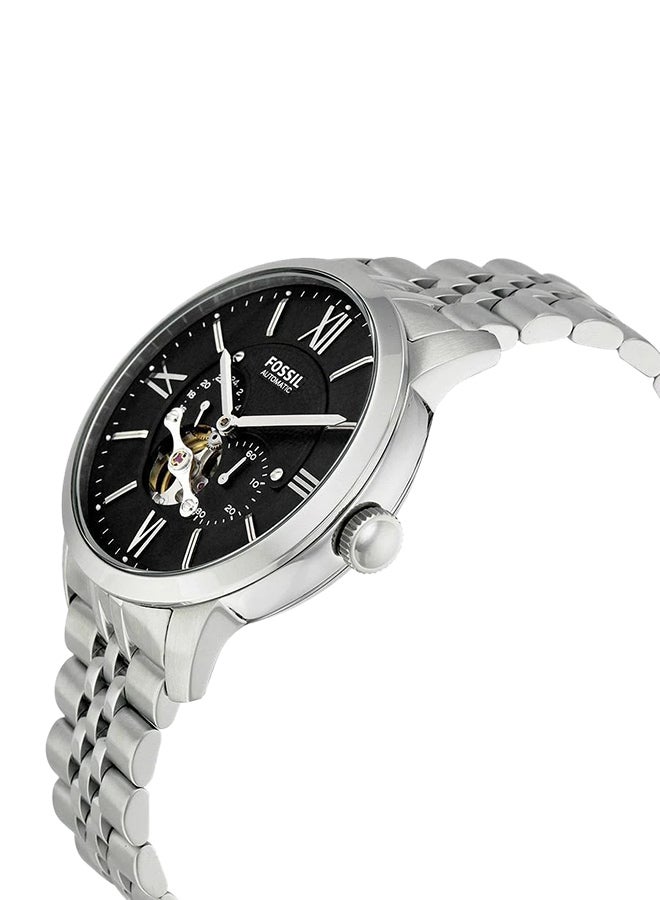 FOSSIL Men's Water Resistant Stainless Steel Analog Watch ME3107 - 44 mm - Silver  - Image 3