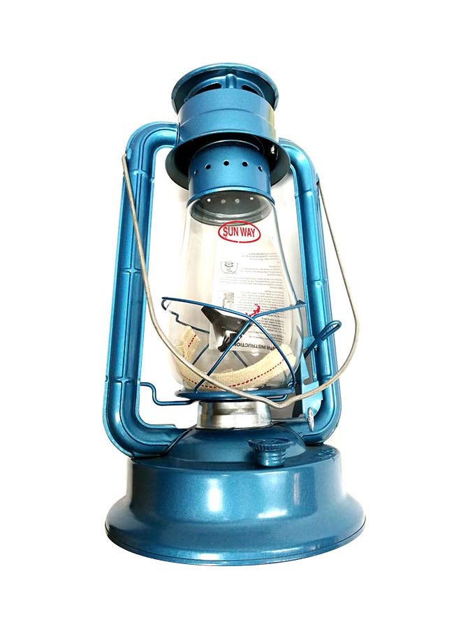 Sunway Hurricane Oil Lantern Fanoos Blue 36centimeter 
