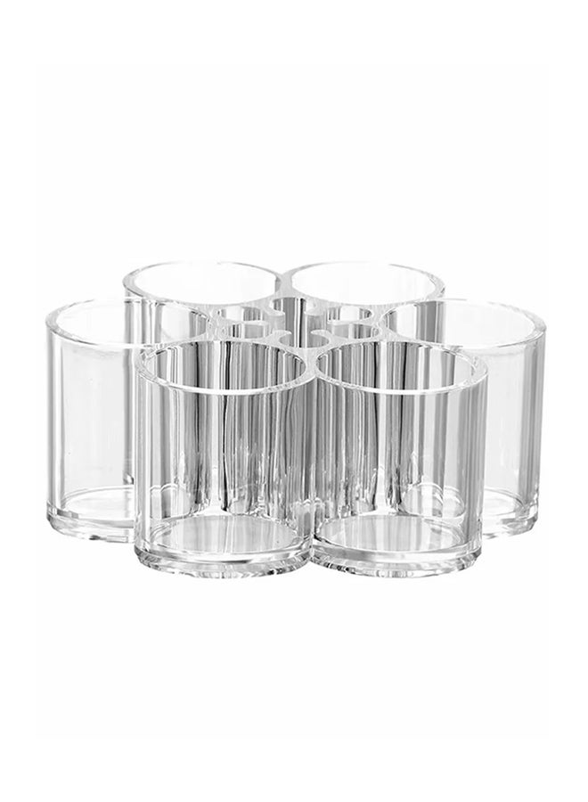 Generic - Cosmetic Makeup Brush Organizer Clear - Image 1