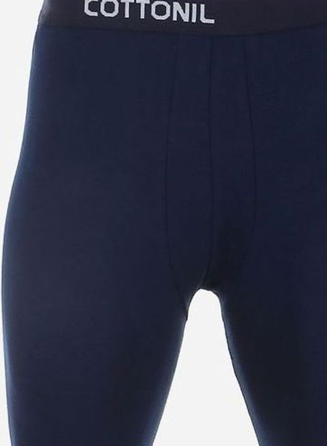 COTTONIL - 4-Piece Solid Long Underwear Set Multicolour - Image 1