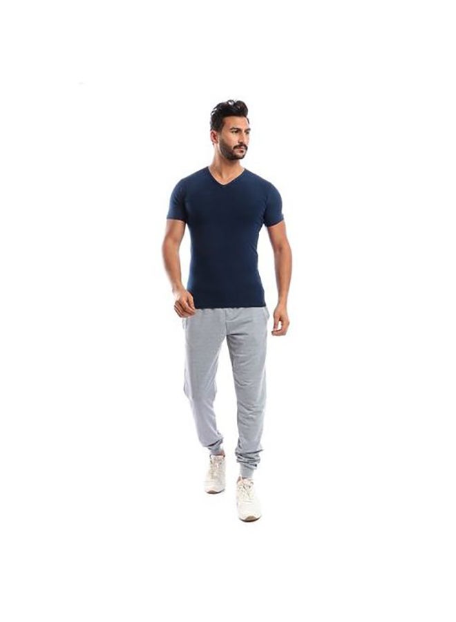 COTTONIL 4-Piece V Neck T-Shirt Set Multicolour  - Image 5