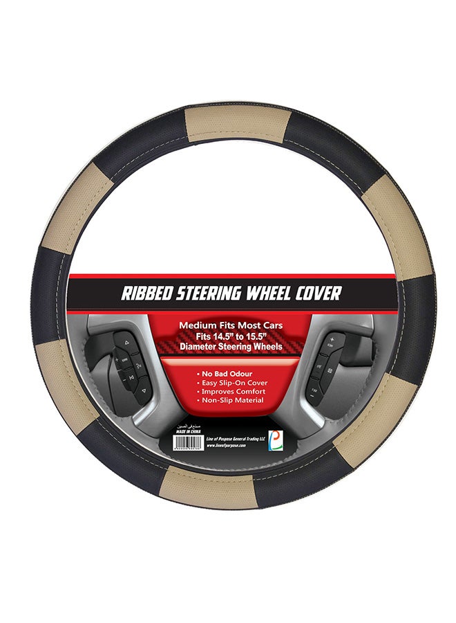 Ribbed Steering Wheel Cover