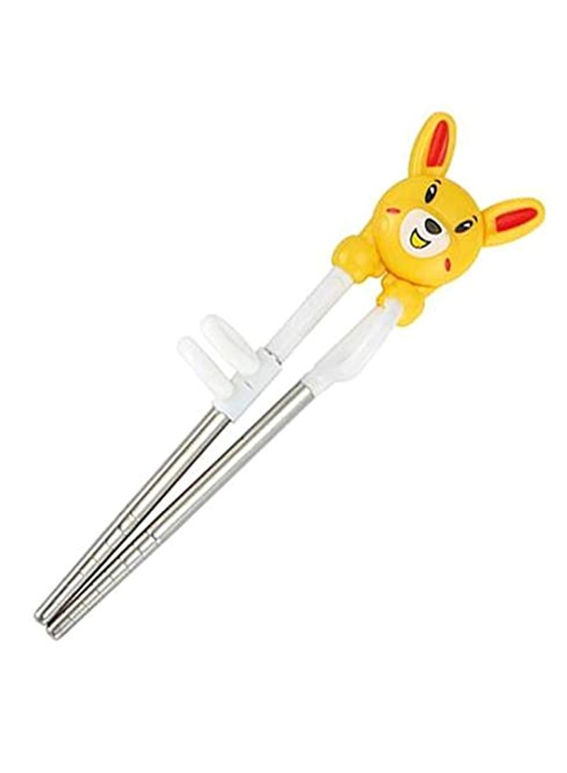 Spoon Kids Chopsticks Yellow 18centimeter 