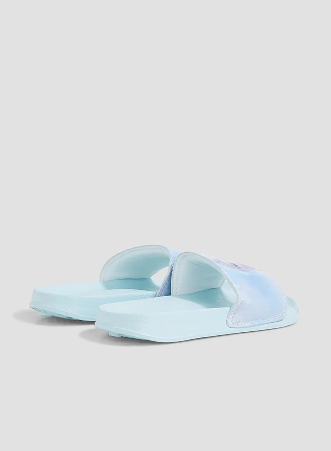 shoexpress Frozen Slides Blue