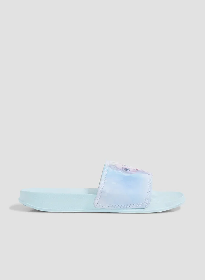 shoexpress Frozen Slides Blue