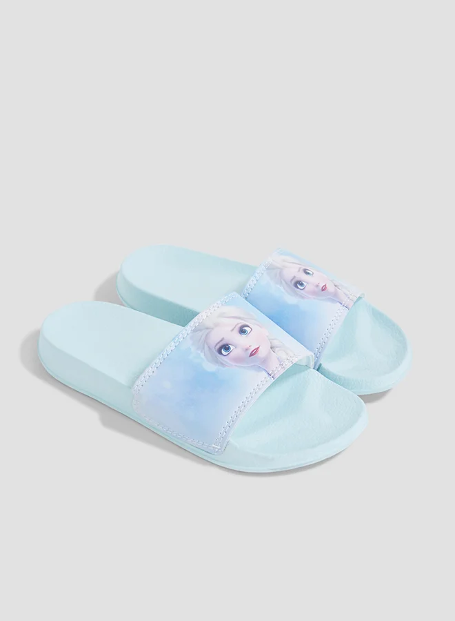 shoexpress Frozen Slides Blue