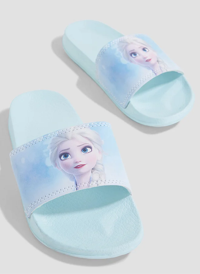 shoexpress Frozen Slides Blue