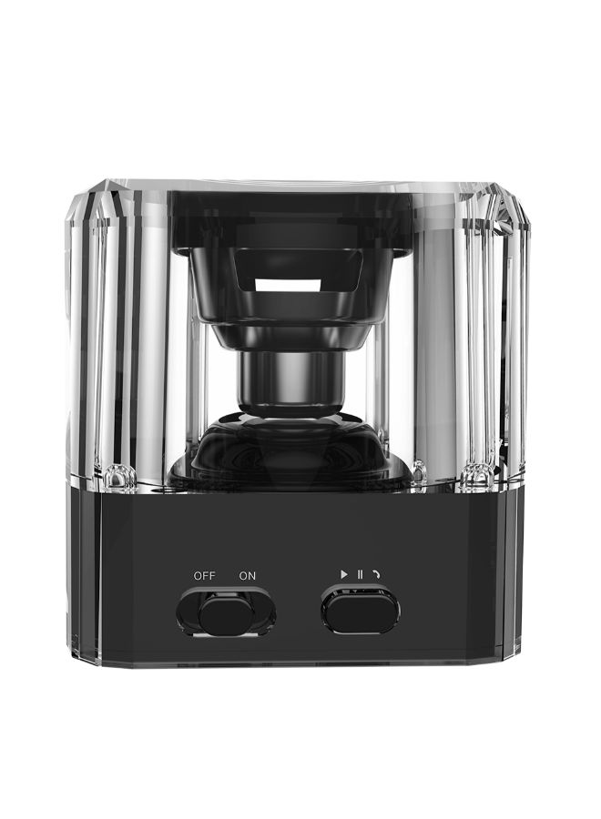 Portable Wireless Bluetooth Speaker With Mic Black - Image 2