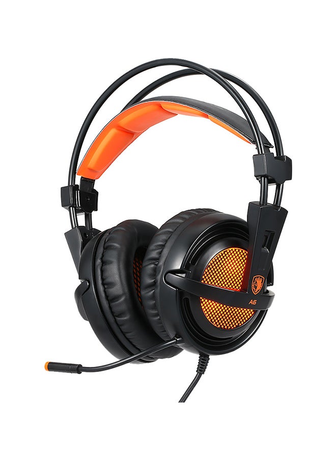 ساديس سماعة رأس سلكية للألعاب مزودة بميكروفون طراز A6 - Image 1