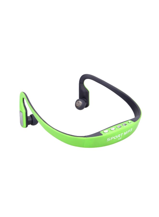 Sport Wireless In-Ear Headphone With MP3 Player Green  - Image 3
