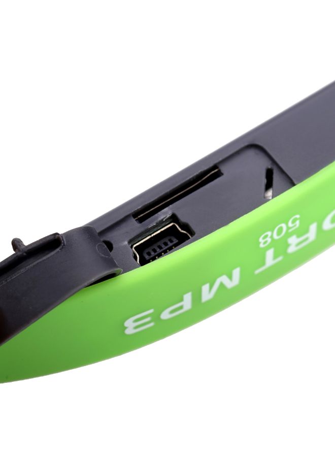 Sport Wireless In-Ear Headphone With MP3 Player Green  - Image 5