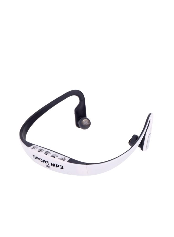 Wireless In-Ear Earphone With MP3 Player White  - Image 3
