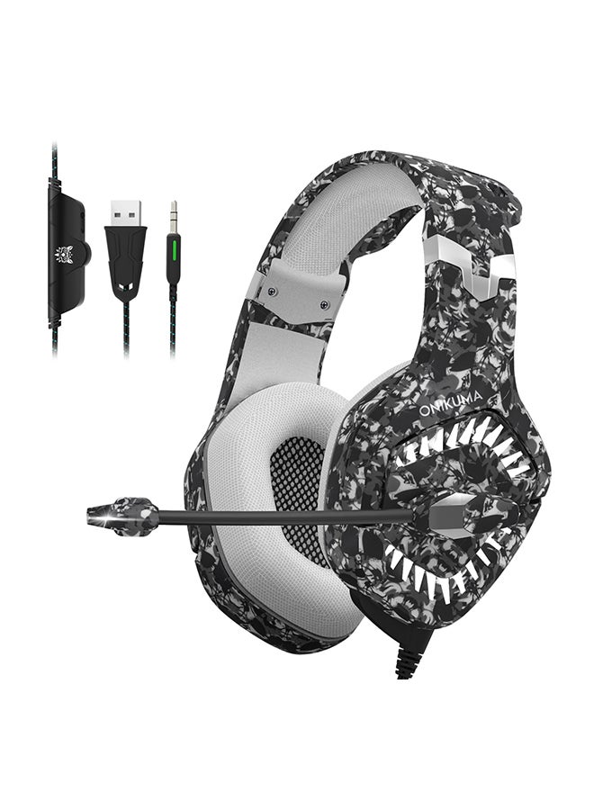 onikuma K1B Pro Wired Over-Ear Gaming Headphones For PS4/PS5/XOne/XSeries/NSwitch/PC - Image 1