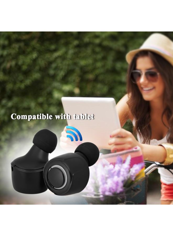 Generic - Tws Wireless Bluetooth In-Ear Headphones With Mic Black - Image 1