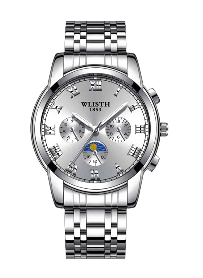 Men's Stainless Steel Waterproof Analog Watch NNSB03704965