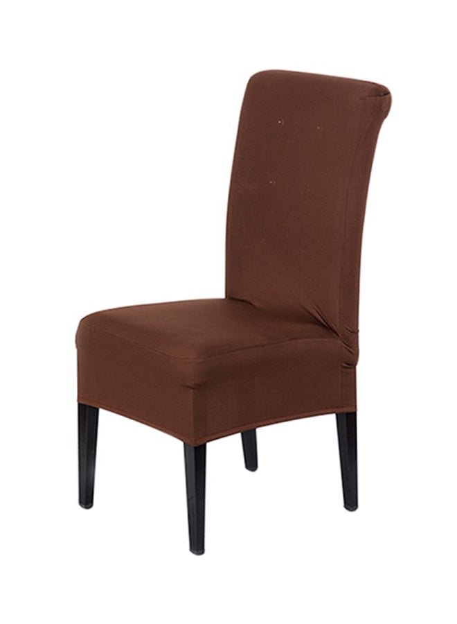 غطاء مقعد مطاطي يناسب العديد من الطُّرز بني 25 x 1 x 15سم 