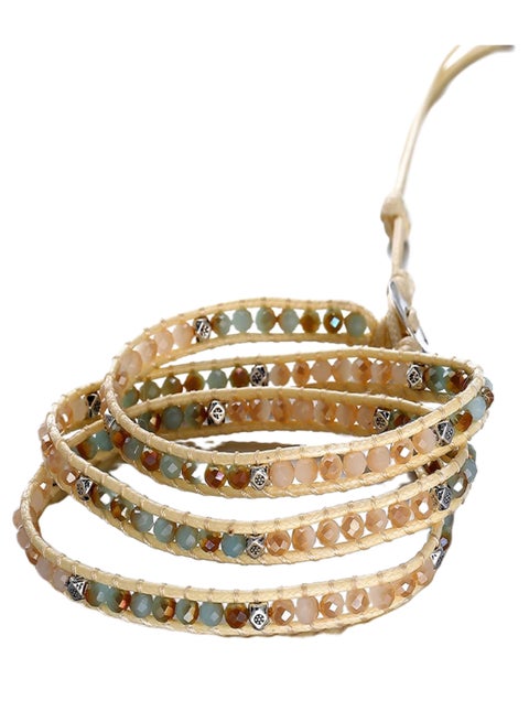 Multi-Layer Retro Style Bead Bracelet