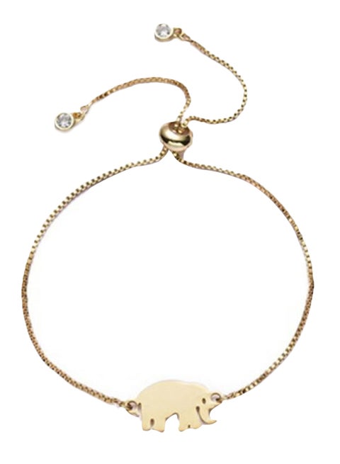 Lovable Elephant Pattern Bracelet