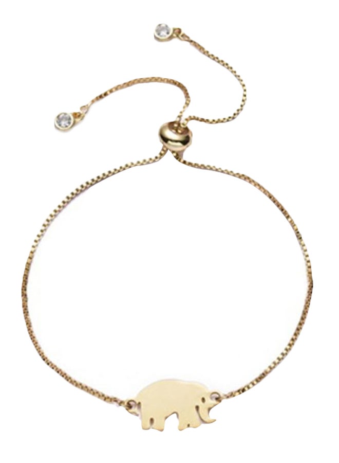 Lovable Elephant Pattern Bracelet