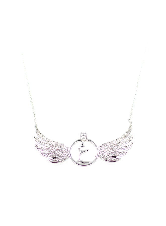 Wing Ring With Arabic Alphabet Ladylike Necklace