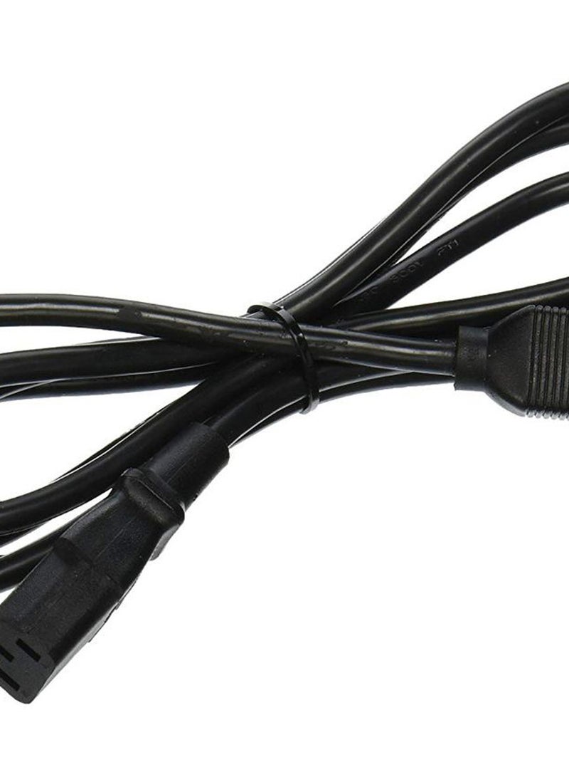 DELL Pack Of 2 Computer AC Power Cable Black - Image 2