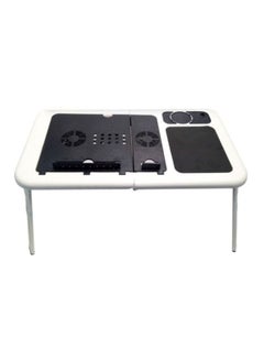 E-Table Portable Laptop Table Black/White  - Image 1