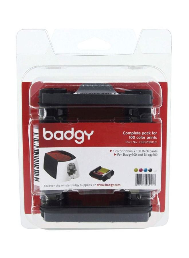 Printer Color Ribbon For Badgy100/200